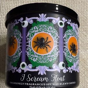 Bath & Body Works Spider Candle Holder - Black, Green, and Orange New